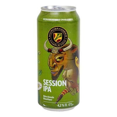 MICROBRASSERIE CHARLEVOIX Bière de type Session IPA 473 ML - CANETTE 4.2%ALC