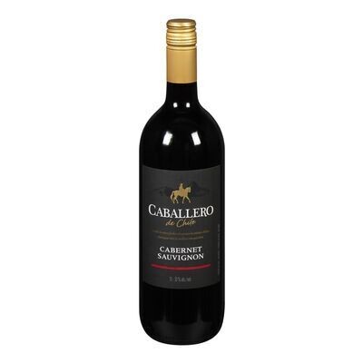 CABALLERO Vin rouge du Chili 1 L