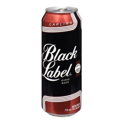CARLING Bière de type Lager, Black Label 710 ML - CANETTE