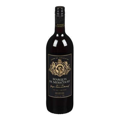 MARQUIS DE MÉRICOURT Vin rouge sec du Canada 1 L