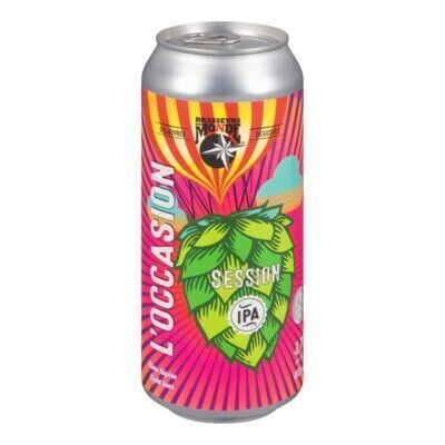 BRASSEURS DU MONDE Bière L&#39;Occasion India Pale Ale 473 ML 3.7%ALC