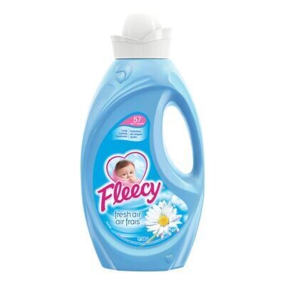 FLEECY Assouplissant textile liquide au parfum Air Frais 57 BRASSÉES-1,36 L
