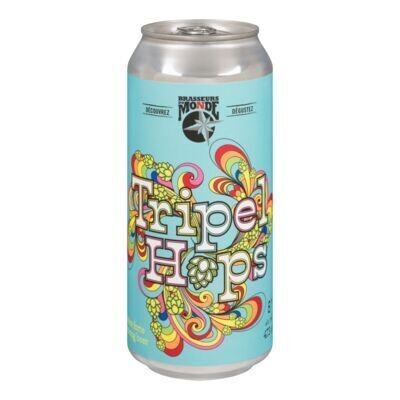 BRASSEURS DU MONDE Pale Ale de type Tripel 473 ML - CANETTE