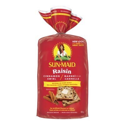 SUN-MAID Pain aux raisins 450 g