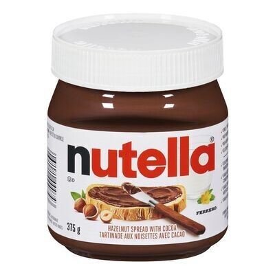 NUTELLA Tartinade aux noisettes avec cacao 375 g