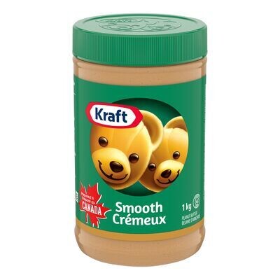 KRAFT Beurre d&#39;arachide crémeux 1 kg