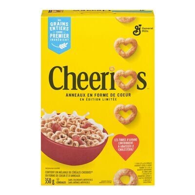GENERAL MILLS Céréales d&#39;avoine entière, Cheerios 350 g