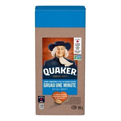 QUAKER Gruau cuit en une minute 900 g