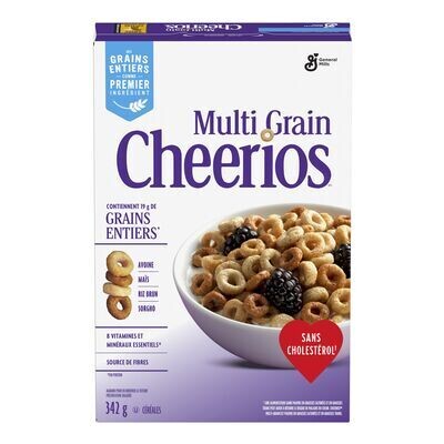 GENERAL MILLS Céréales multigrains, Cheerios 342 g