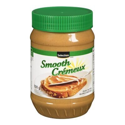 SELECTION Beurre d&#39;arachide crémeux 500 g