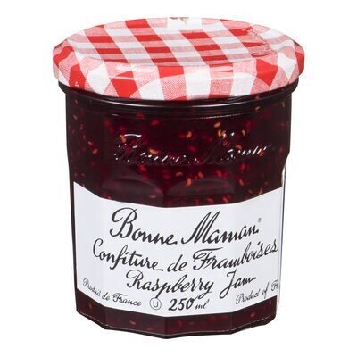 BONNE MAMAN Confiture de framboises 250 mL