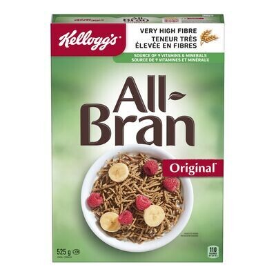 KELLOGG&#39;S Céréales originales, All-Bran 525 g