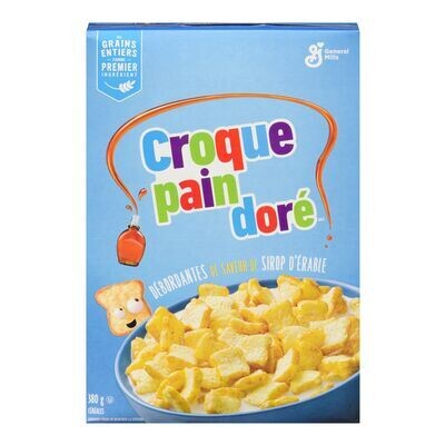 GENERAL MILLS Céréales au sirop d&#39;érable, Croque Pain Doré 380 g