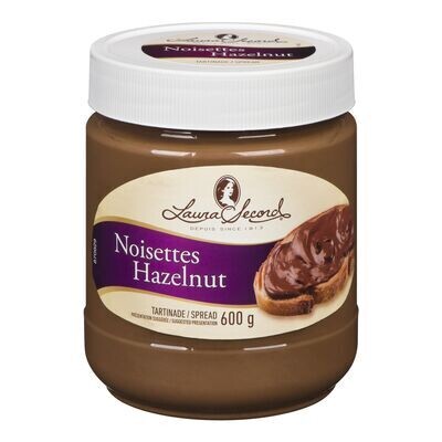 LAURA SECORD Tartinade de chocolat et noisettes 600 g