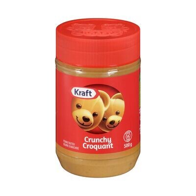 KRAFT Beurre d&#39;arachide croquant 500 g