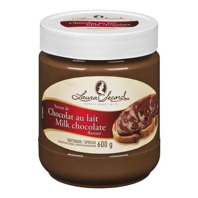 LAURA SECORD Tartinade de chocolat au lait 600 g