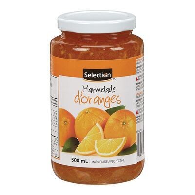 SELECTION Marmelade d&#39;oranges 500 mL
