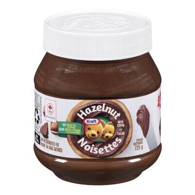 KRAFT Tartinade aux noisettes et cacao 725 g