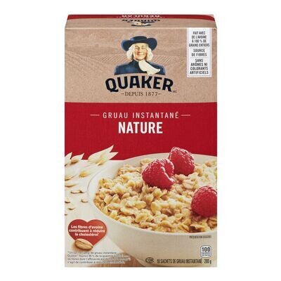 QUAKER Gruau instantané nature 280 g