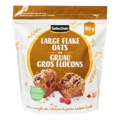 SELECTION Gruau en gros flocons 900 g