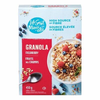 MIEUX-ÊTRE Granola aux fruits des champs 450 g