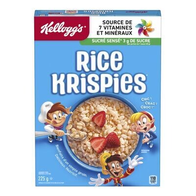 KELLOGG&#39;S Céréales familiales, Rice Krispies225 g