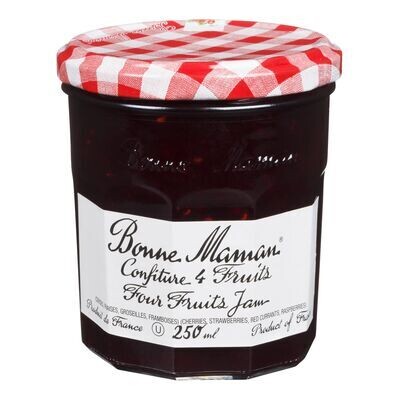BONNE MAMAN Confiture 4 fruits 250 mL