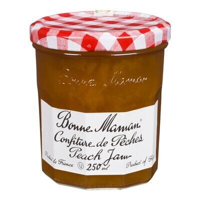 BONNE MAMAN Confiture de pêches 250 mL
