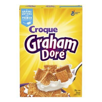 GENERAL MILLS Céréales à saveur de biscuits graham, Golden Grahams 331 g