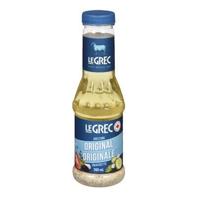 LE GREC Vinaigrette pour salade originale 350 mL