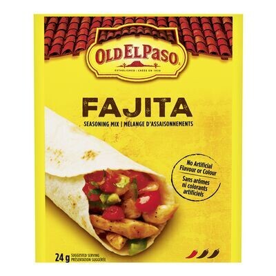 OLD EL PASO Mélange d&#39;assaisonnements à fajitas 24 g