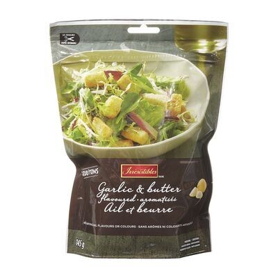 IRRESISTIBLES Croûtons à l&#39;ail et au beurre 145 g