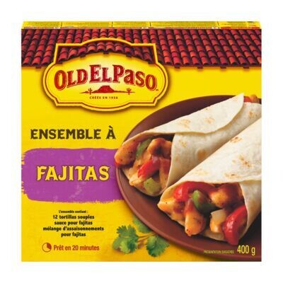 OLD EL PASO Ensemble à fajitas 400 g
