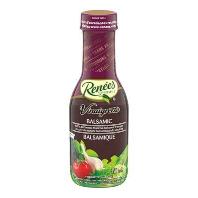 RENÉE&#39;S GOURMET Vinaigrette au vinaigre balsamique de Modène 350 mL
