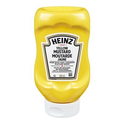HEINZ Moutarde jaune 380 mL