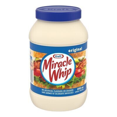 KRAFT Sauce à salade, Miracle Whip 890 mL