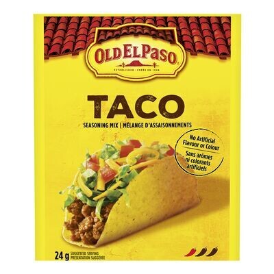 OLD EL PASO Mélange d&#39;assaisonnements à tacos 24 g