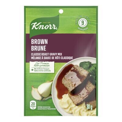 KNORR Mélange à sauce brune classique 1 un