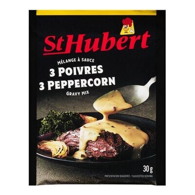 ST-HUBERT Mélange à sauce aux 3 poivres 30 g