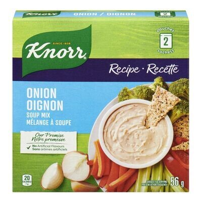 KNORR Mélange de soupe à l&#39;oignon, Recette 2 un