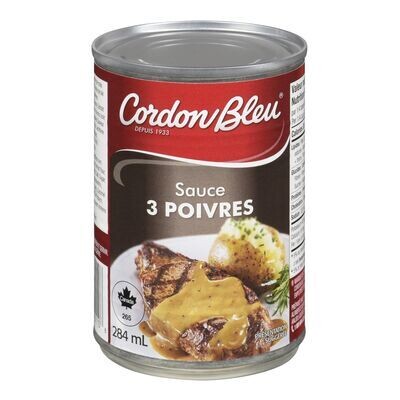 CORDON BLEU Sauce 3 poivres 284 mL