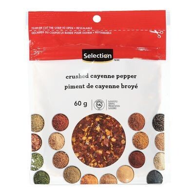 SELECTION Piment de Cayenne broyé 60 g