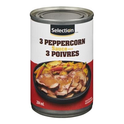 SELECTION Sauce aux trois poivres 284 mL