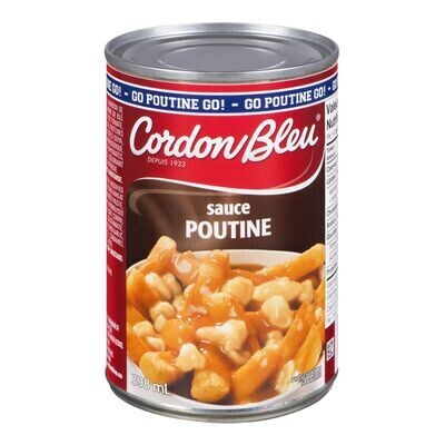CORDON BLEU Sauce pour poutine, Classiques 398 mL
