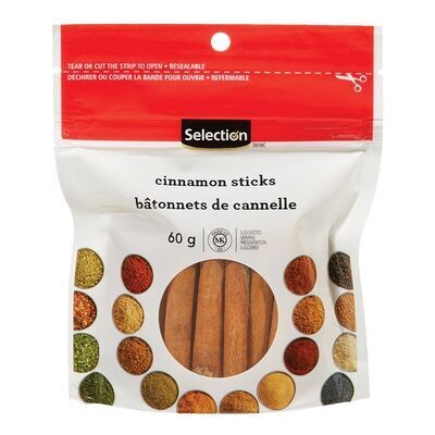 SELECTION Bâtonnets de cannelle 60 g