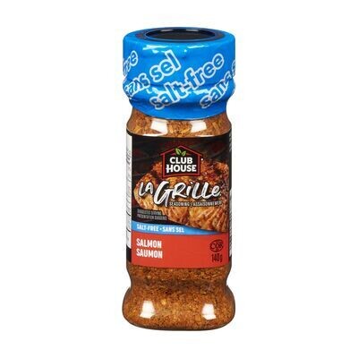 CLUB HOUSE Assaisonnement pour saumon, La Grille 140 g