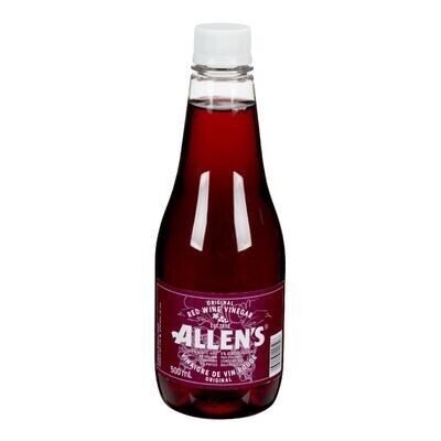 ALLEN&#39;S Vinaigre de vin rouge 500 mL