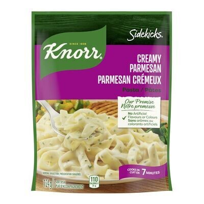 KNORR Pâtes au parmesan crémeux, Sidekicks 124 g