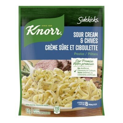 KNORR Pâtes crème sure et ciboulette, Sidekicks 120 g