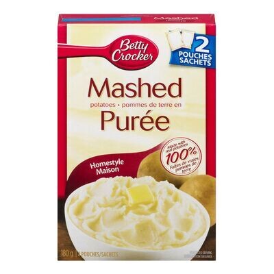 BETTY CROCKER Mélange pour purée de pommes de terre 2x90 g